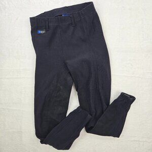 Irideon Cadence Full Seat Suede Breeches Riding Pants Black Large